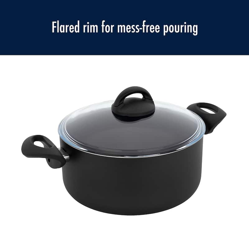 Henckels Everlift 10-pc Traditional Nonstick Cookware Set - Black