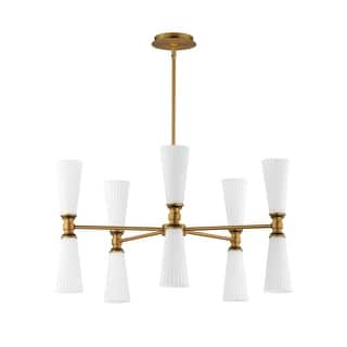 Maxim 24825SW Krevat 10 Light 32" Wide Chandelier