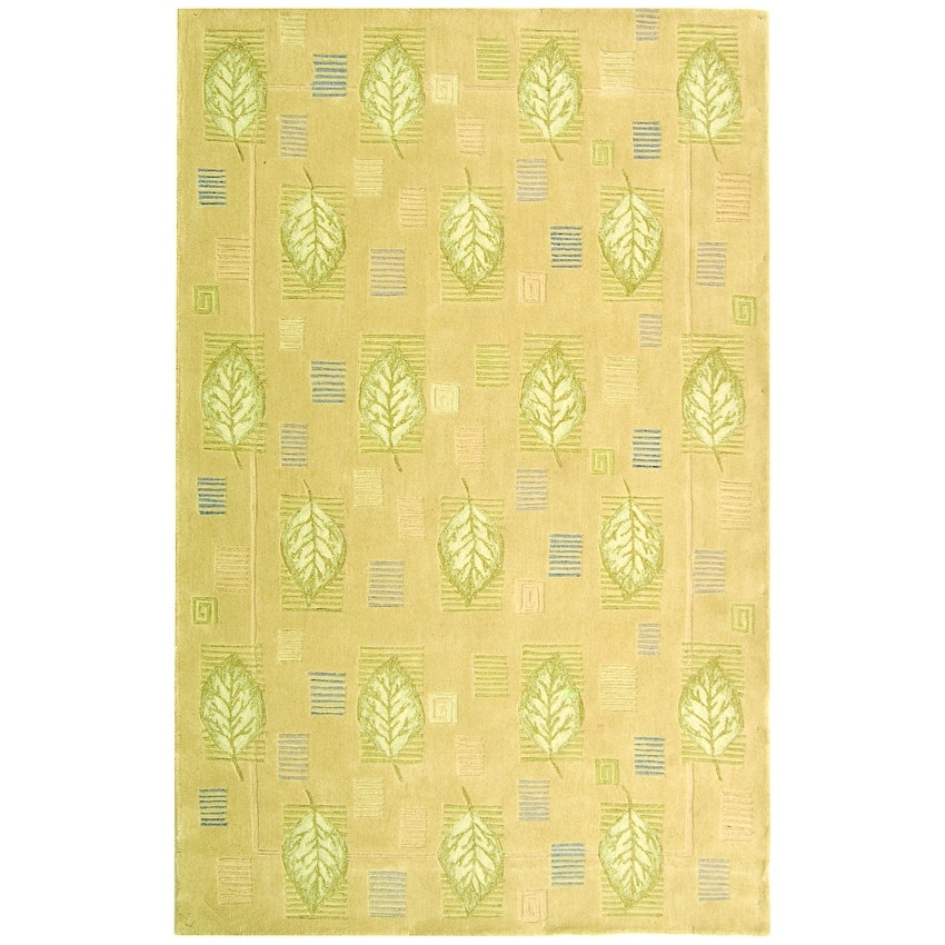 SAFAVIEH Handmade Berkeley Annetraude Botanical Wool Rug