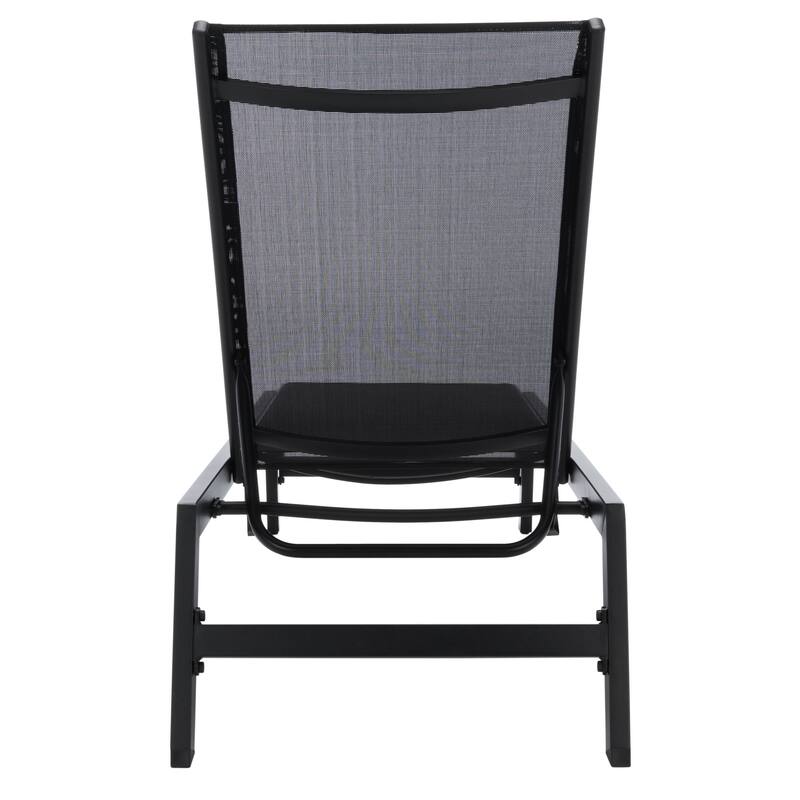 SAFAVIEH Outdoor Jaylah Chaise Lounge Chair - 74Wx23Dx14H
