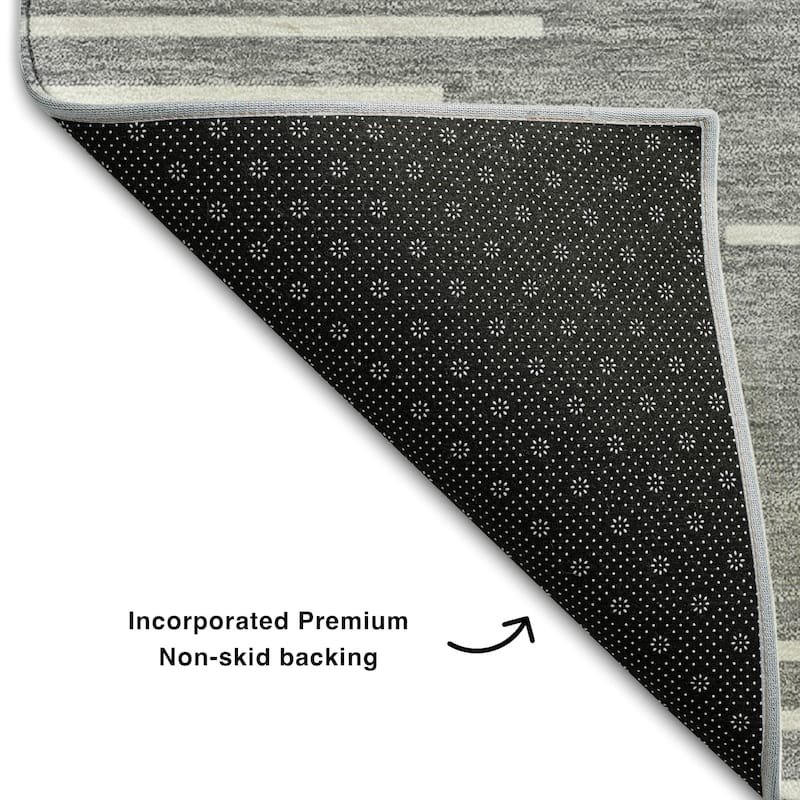 Premium Washable Super Soft Modern Geo Mayfield Rug