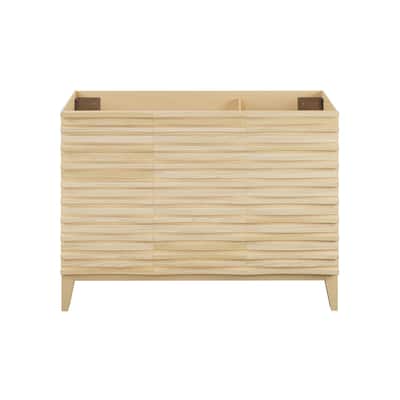 Cascade 48'' Bathroom Vanity In Natural Oak - Cabinet