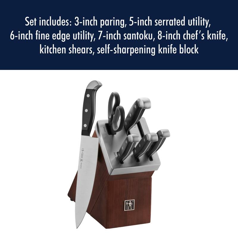 Henckels Statement 7-pc Self-Sharpening Knife Block Set