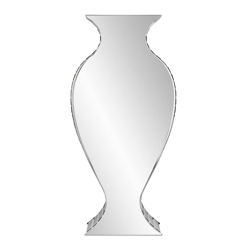 20-Inch Clear Cylinder Table Vase for Living Room and Bedroom Decor