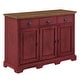 preview thumbnail 42 of 56, Eleanor Wood Cabinet Buffet Server by iNSPIRE Q Classic