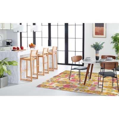 SAFAVIEH Hand-knotted Kenya Burbuqe Southwestern Tribal Wool Rug