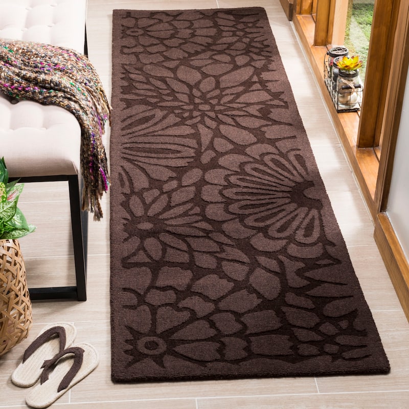 Martha Stewart by SAFAVIEH Handmade Full Bloom Wool Rug
