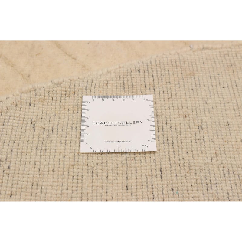 Kashkuli Gabbeh Cream Rug 5'2" x 5'2" - 5'2 x 5'2
