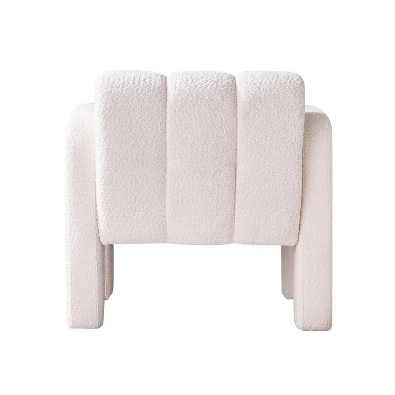 31.10" Wide Boucle Upholstered Accent Chair Living Room Armchair Lounge Chair,6 Colors