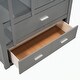 preview thumbnail 29 of 51, Hardwood Twin Over Twin Bunk Bed with Trundle and Staircase