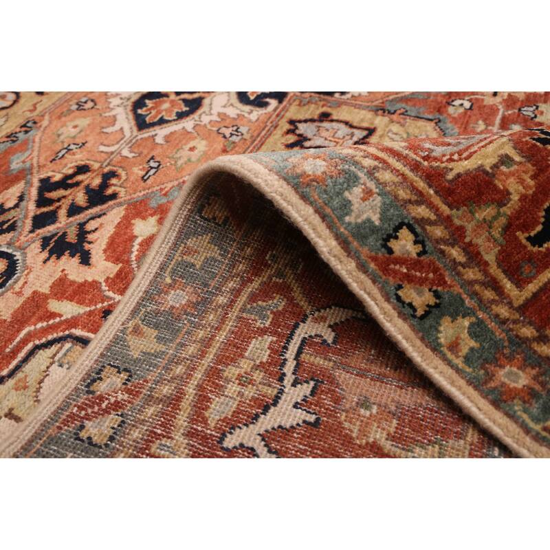 ECARPETGALLERY Hand-knotted Jules Sultane Ivory Wool Rug - 7'10 x 10'1