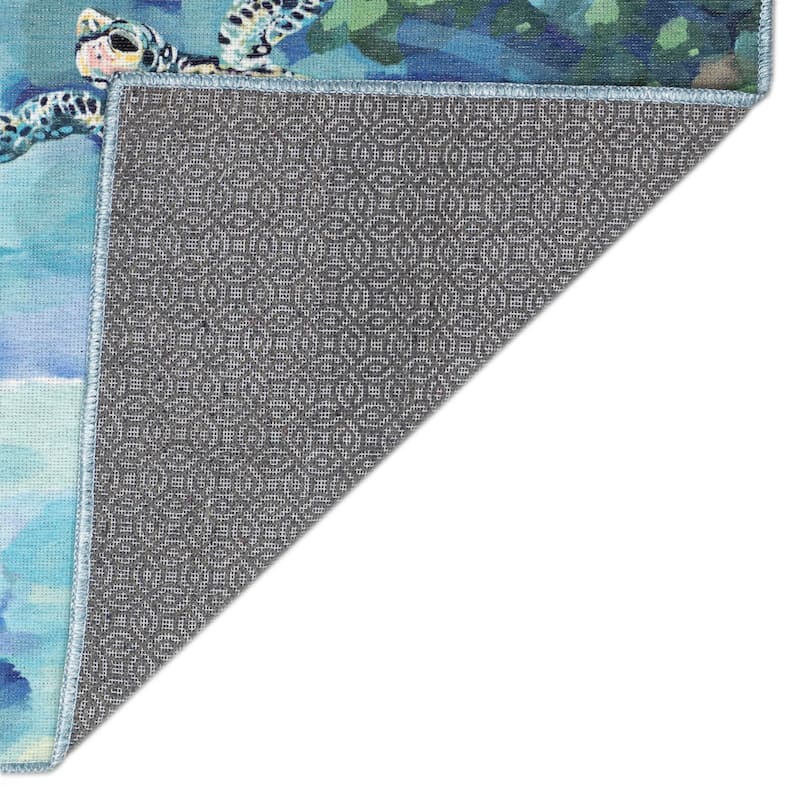 Liora Manne Impressions Seaturtles Indoor/Outdoor Mat