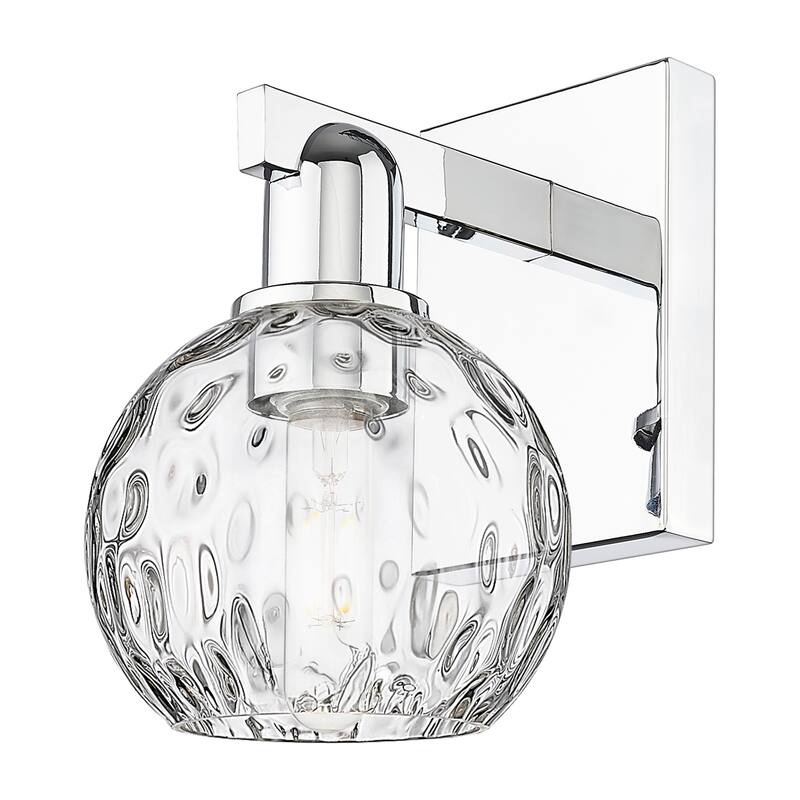 Innovations Lighting Endless Possibilities Arcadia - Athens Water Glass - 1 Light 6" Sconce - Polished Chrome