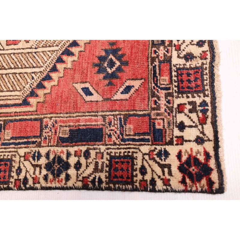 ECARPETGALLERY Hand-knotted Konya Anatolian Red Wool Rug - 2'6 x 10'2