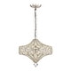 preview thumbnail 17 of 24, Rilo 4-light Antique Finish Carousel with Crystals Chandelier Ceiling Light