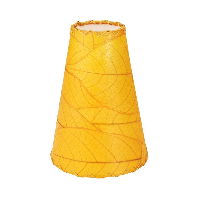 Gecko Wall Lamp Combo, Cocoa Leaves Shade, 16 x 7 x 24 in. - 16 x 7 x 24