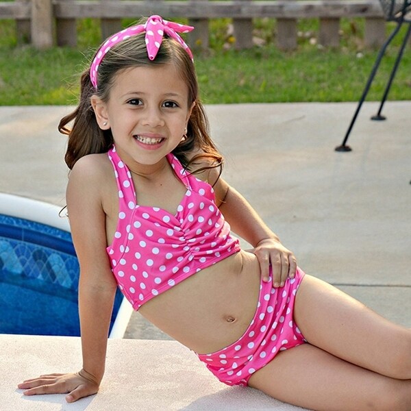 swimsuit with matching headband