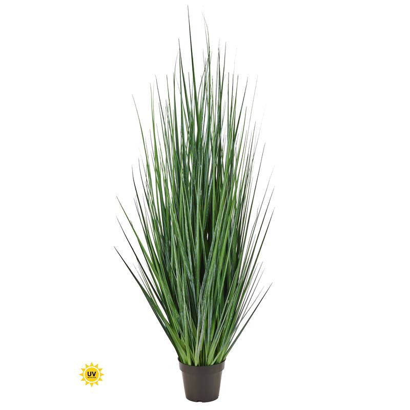 60" UV Potted Agave Grass