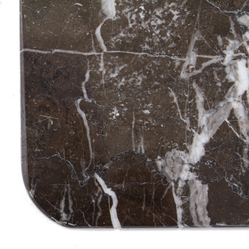 Novica Handmade Elegant Veins Marble Cheese Board