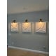 preview thumbnail 2 of 7, 1-Light Wall Sconce With Metal Cone Shade, Brass