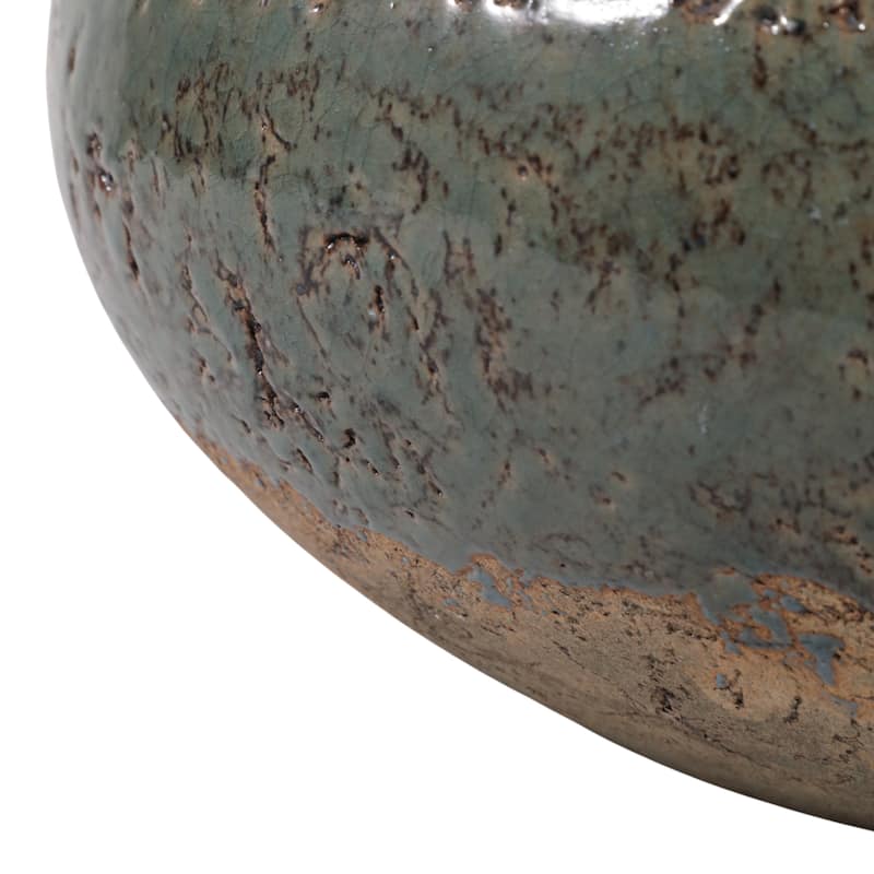 Pottery Decorative Bowls Handcrafted Detailing Casual Home (Set of 2)