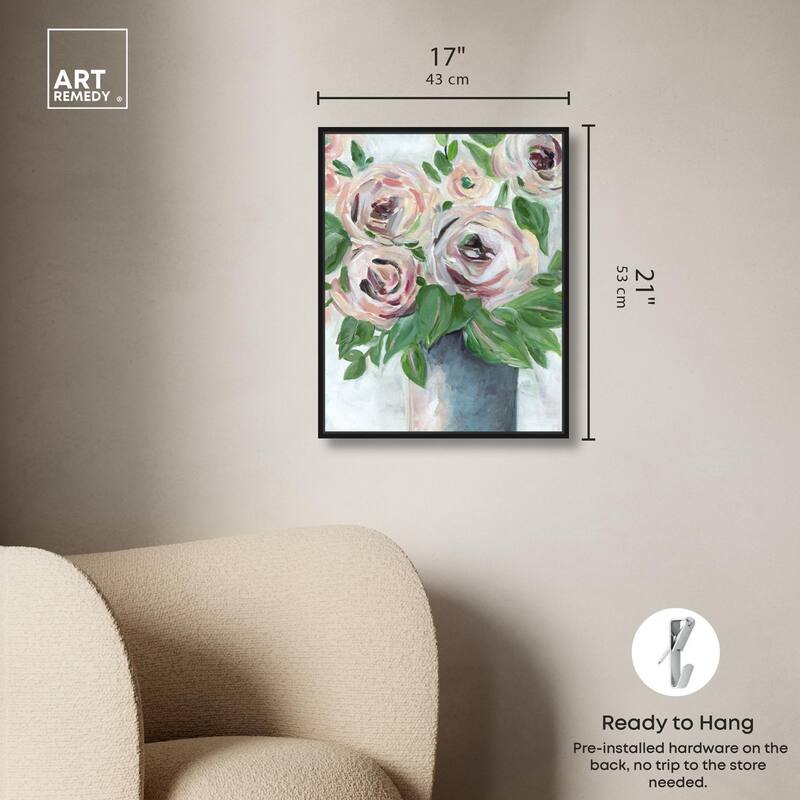 Flowers from my Garden Canvas by Art Remedy
