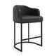 Option Black/Faux Leather