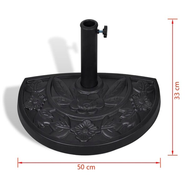 half parasol base