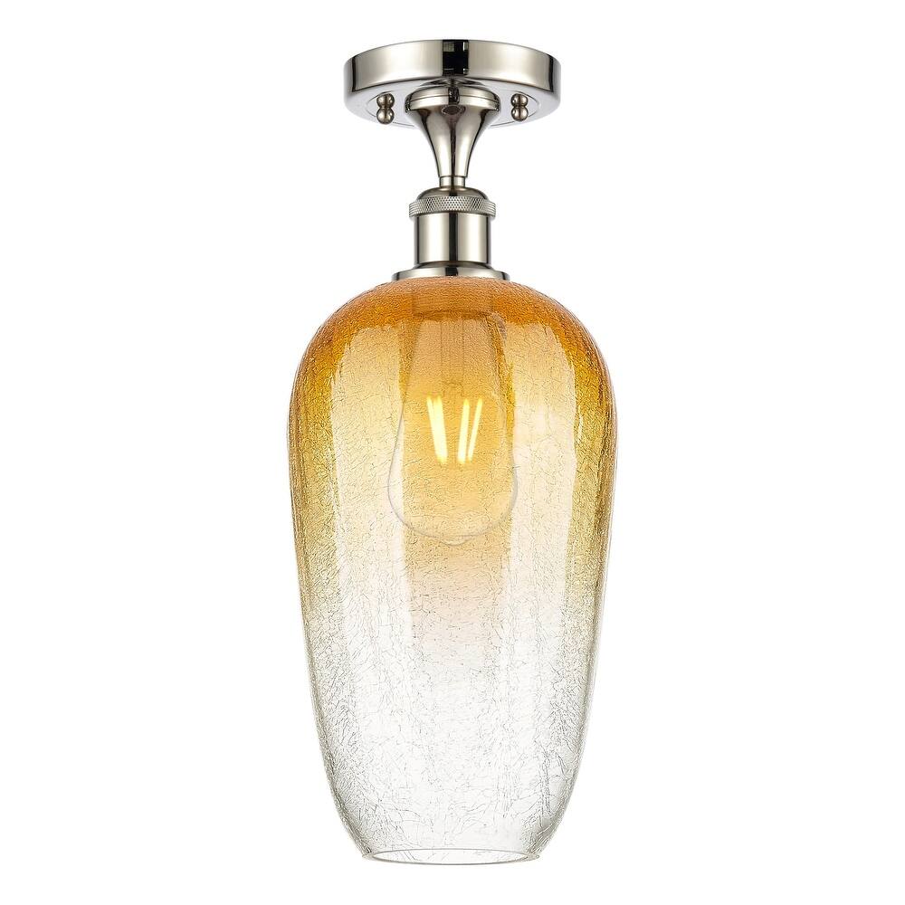 Innovations Lighting 516-1C-16-7 Brookhaven Flute Semi-Flush