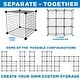 preview thumbnail 6 of 5, Work-It! 12-Cube Wire Storage Organizer