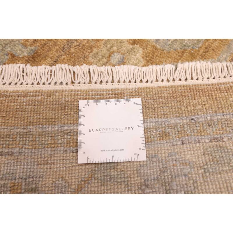 ECARPETGALLERY Hand-knotted Jamshidpour Light Brown Wool Rug - 9'0 x 12'0