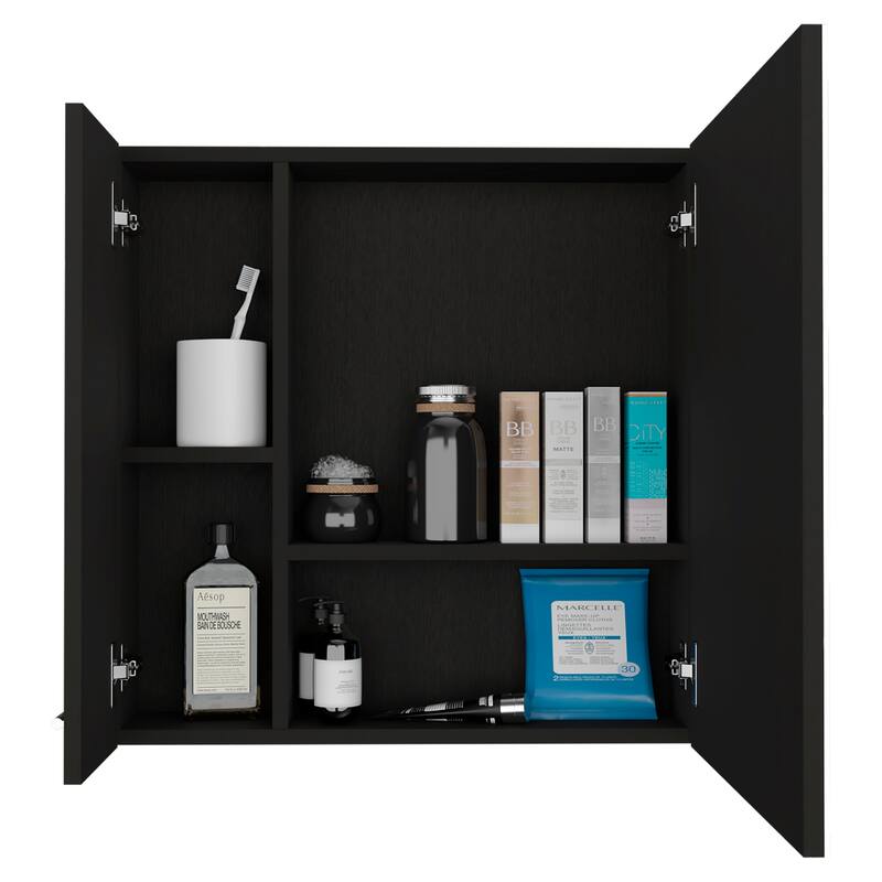 Medicine Cabinet, Four Internal Shelves, Single Door
