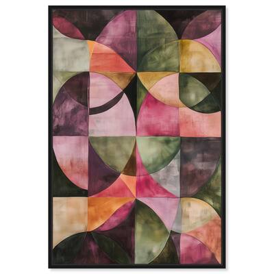Tessellated Arcs Canvas by Art Remedy