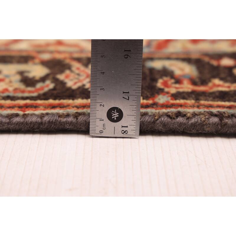 ECARPETGALLERY Hand-knotted Jules Sultane Dark Copper Wool Rug - 3'0 x 5'1