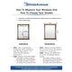 preview thumbnail 4 of 2, BlindsAvenue Cordless Blackout Cellular Honeycomb Shade, 9/16" Single Cell, White