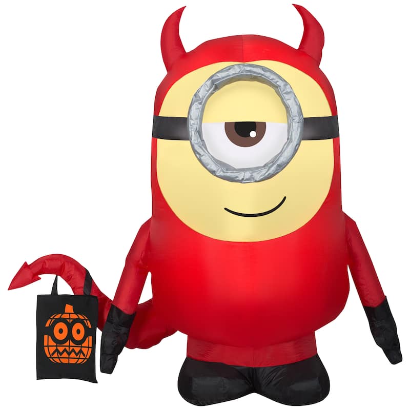 Airblown Inflatable Minion Stuart in Devil Costume