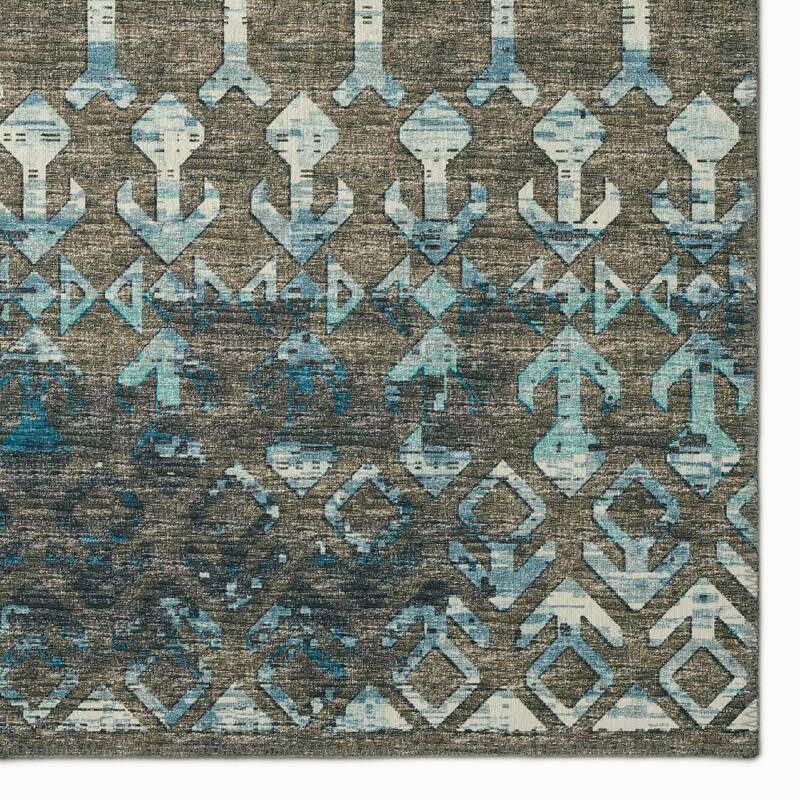 Indoor/ Outdoor Addison Bravado Morroccan Washable Area Rug