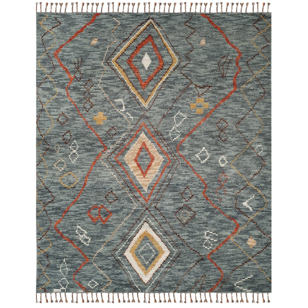 SAFAVIEH Hand-knotted Kenya Garrelda Southwestern Tribal Wool Rug