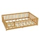 preview thumbnail 120 of 159, Wood Floor Bed with Safety Guardrails and Door