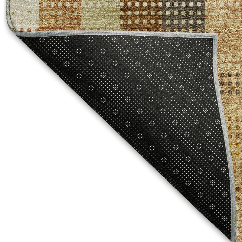 Premium Washable Super Soft Modern Plaid Mayfield Rug