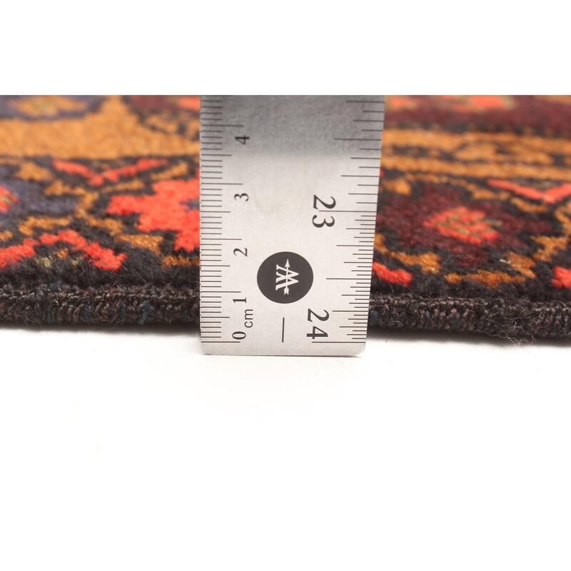 ECARPETGALLERY Hand-knotted Teimani Dark Navy Wool Rug - 2'9 x 4'10