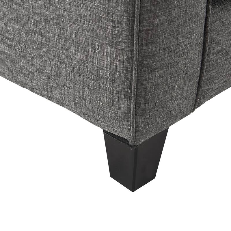 Serta Copenhagen 61" Loveseat for Two People, Pillowed Back Cushions and Rounded Arms, Durable Modern Upholstered Fabric
