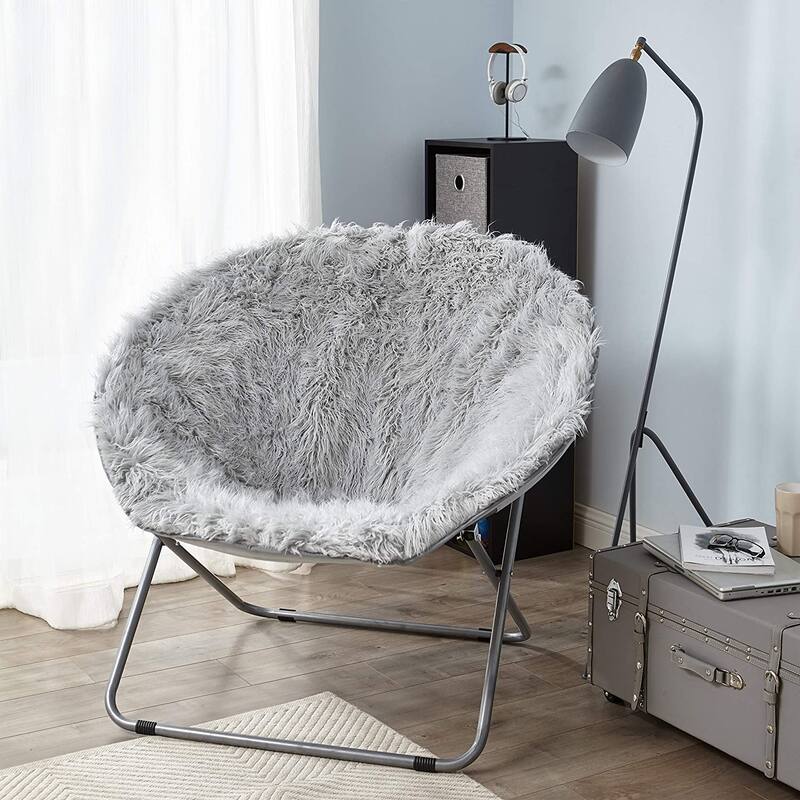 Giant Moon Chair - Mega Furry Plush by DormCo