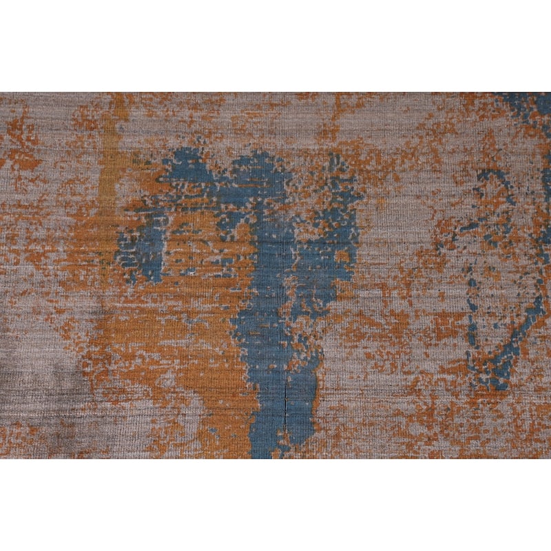 Abstract / Modern Area Rug Hand-Knotted Wool Carpet - 5'2" x 8'3"