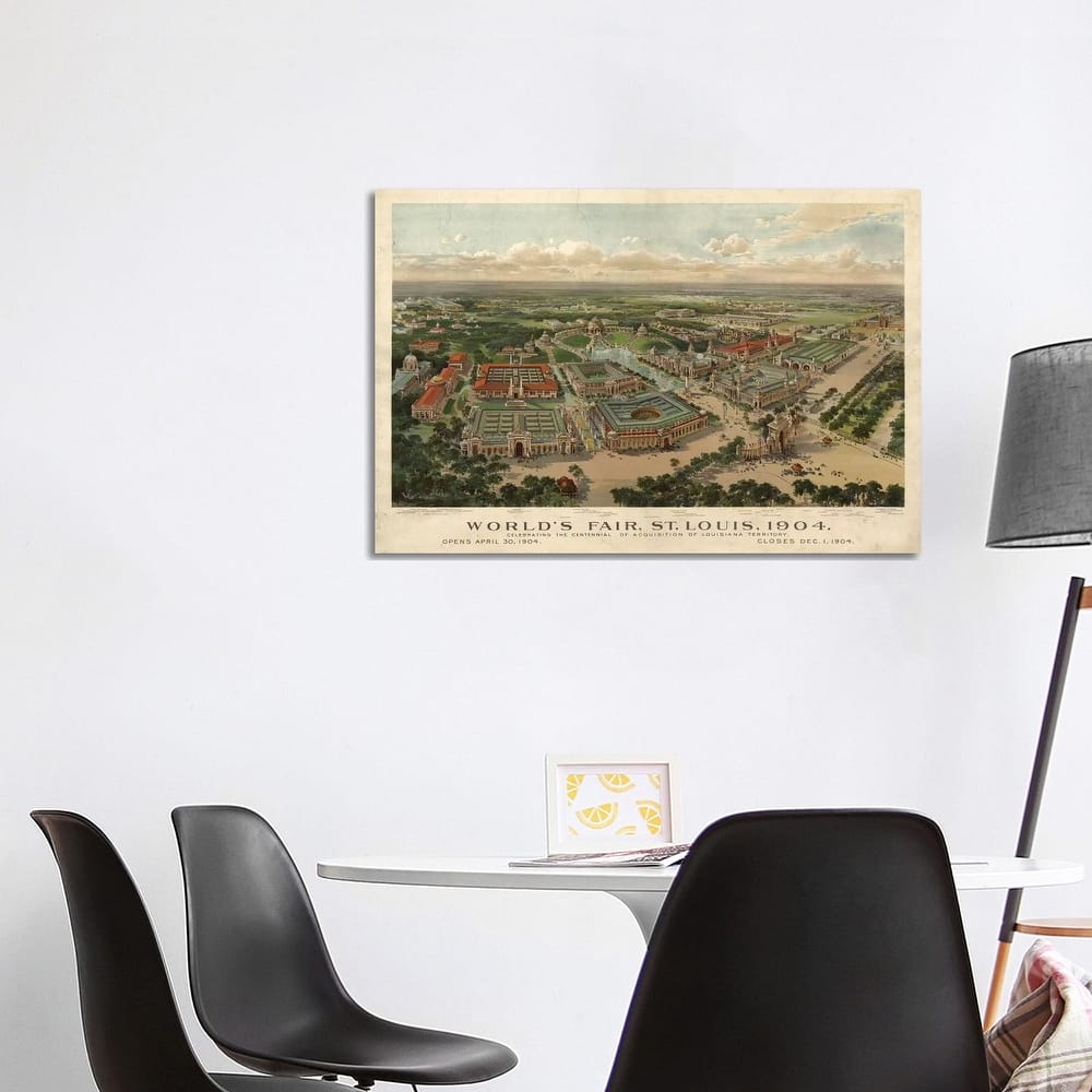 iCanvas "St. Louis World's Fair, 1904" by Vintage Apple Collection Canvas Print