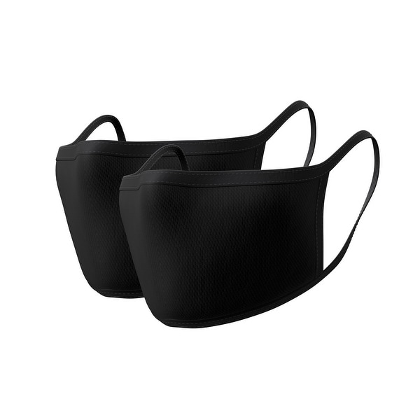 Face Cover 2 PACK Adult Reversible, Double Layer, Washable made in USA. Opens flyout.
