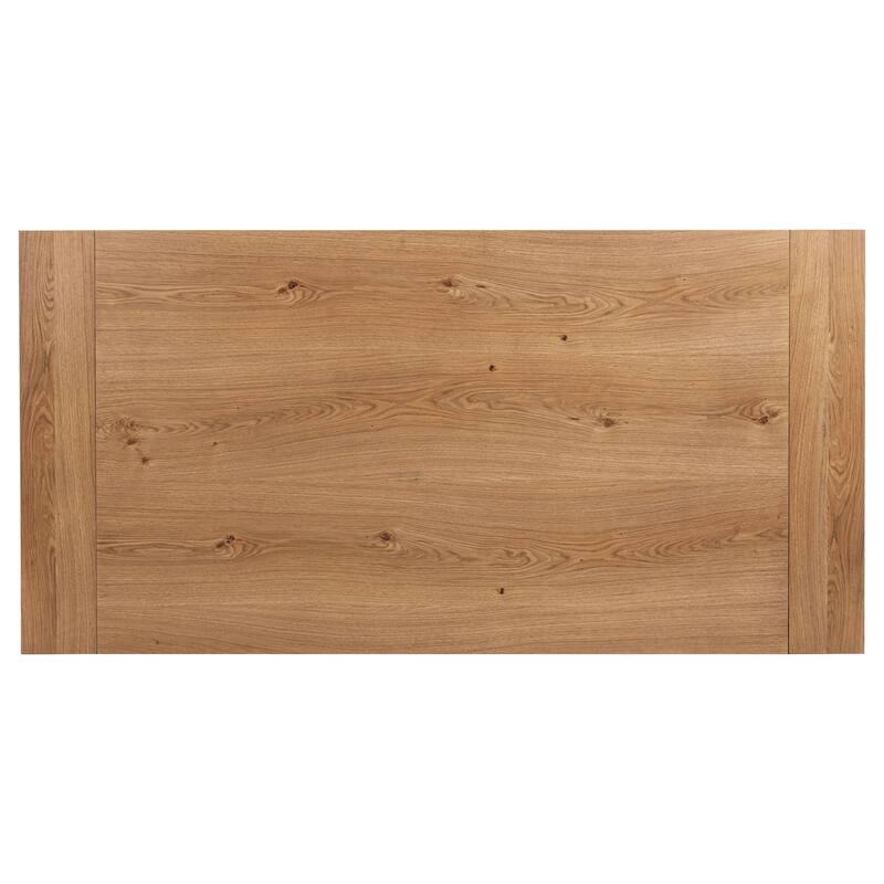 Middleton 106-inch Extension Leaf Dining Table Natural Brown - 106" x 40.5" x 30"