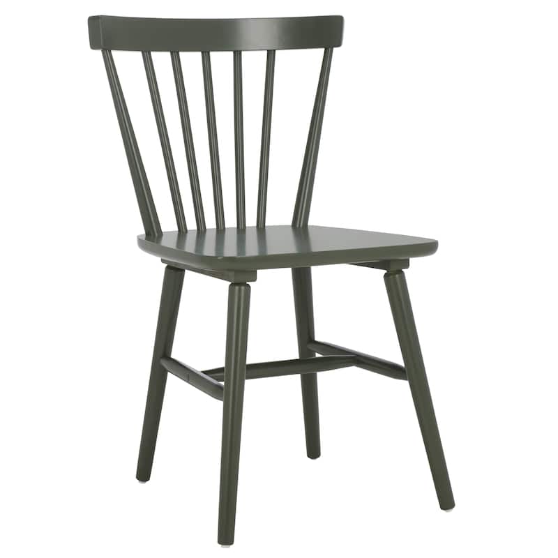 SAFAVIEH Signa Spindle Farmhouse Dining Chair (Set of 2) - 20" W x 20" D x 33" H - 20"W x 20"D x 33"H