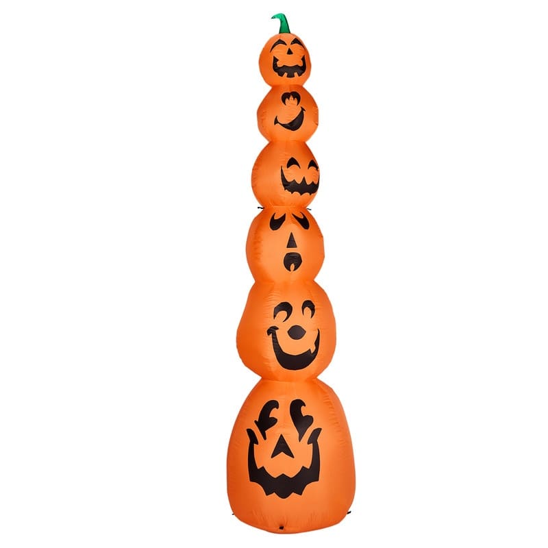 9FT Halloween Inflatable Stacked Pumpkins Outdoor Decoration