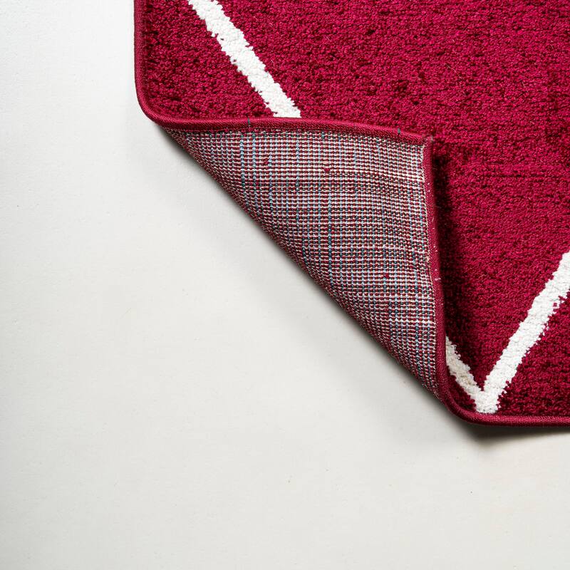 JONATHAN Y Viscon Minimalist Diamond Trellis Area Rug